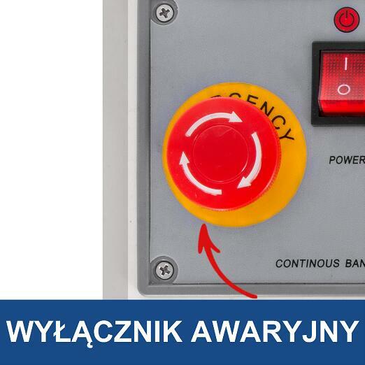 Zgrzewarka taśmowa drukowanie datownik kodowanie FR770