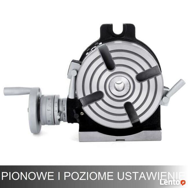 Pionowy i poziomy stół obrotowy