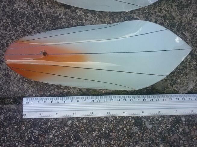 Stary, antyk klosz, PRL, liść, 6 szt za 120 zł.