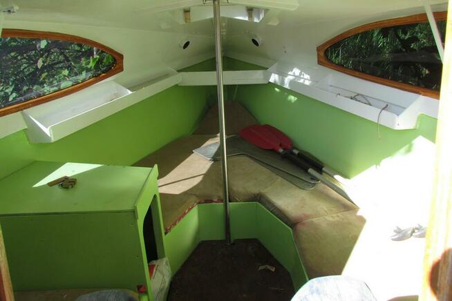 Łódka kabinowa żaglówka PLUTEK – WERKERUS 501