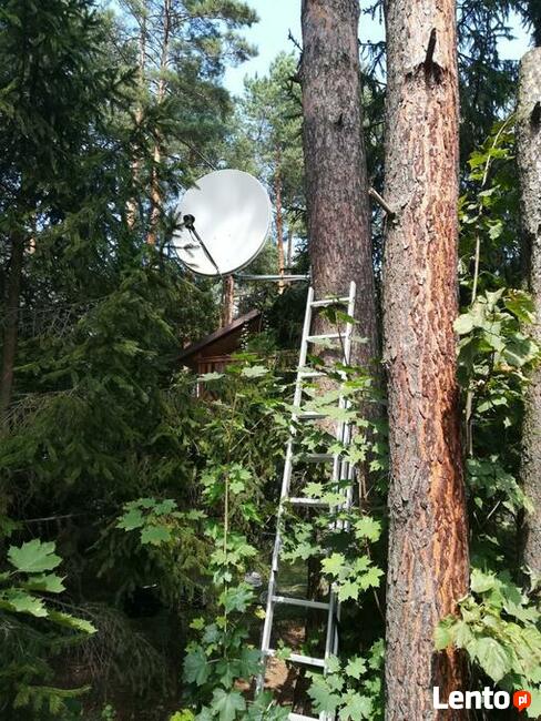 Montaż ustawienie anten satelitarnych naziemnch