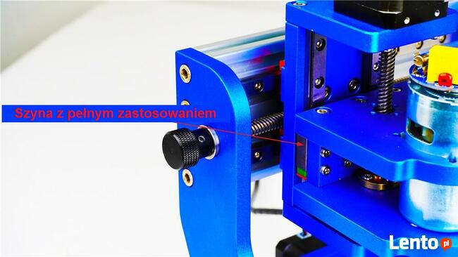 Mini Frezarka CNC do Metalu PCB Maszyna laserowa do frezowan