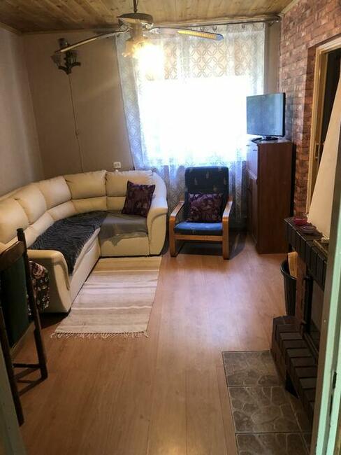 dom z kominkiem w lesie na odludziu, ferie,ognisko