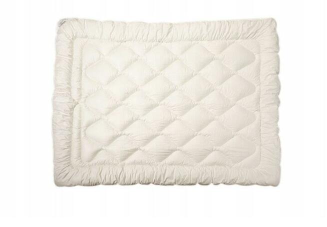 Kołdra Wełniana 155x200 Merino Wool Ekri 100% Naturalna.