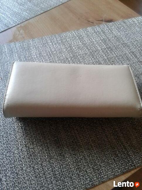 Damski Portfel Kremowy Polecam