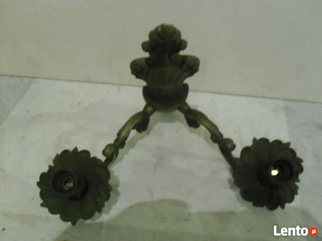 Żyrandol , lampa z czasów PRL-u + KINKIET
