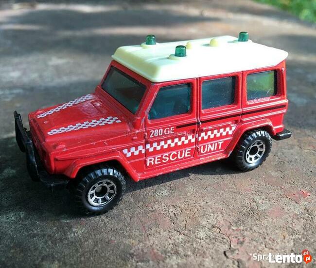 Matchbox Mercedes 280 GE Rescue Unit Macau 1984