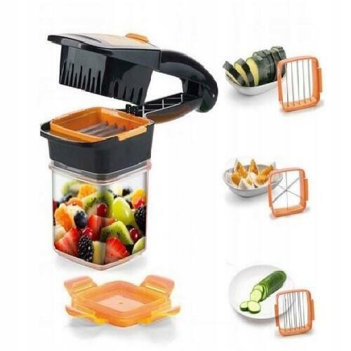 Niezawodna Ręczna Szatkownica Z Pojemnikiem 7 w 1 POLECAM