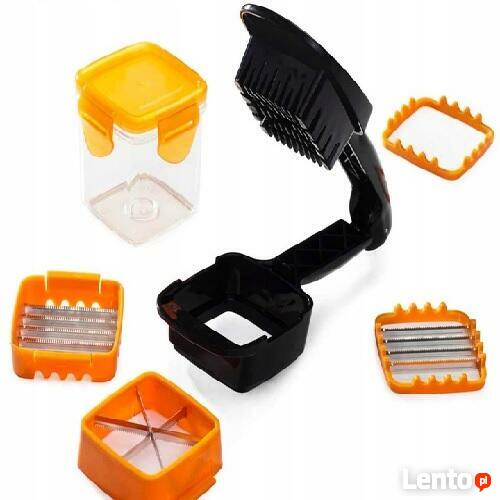 Niezawodna Ręczna Szatkownica Z Pojemnikiem 7 w 1 POLECAM