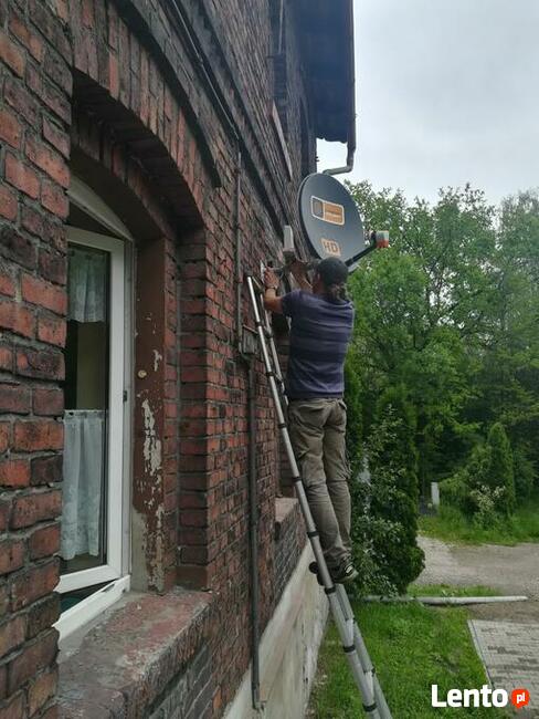 Montaż anten satelitarnych naziemnych Dvbt hevc