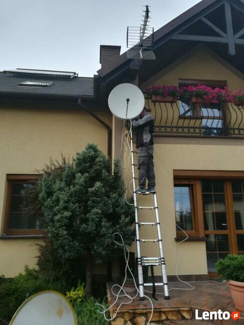 Montaż anten satelitarnych naziemnych Dvbt hevc