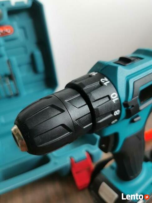 Nowe wkrętarko - wiertarki onex 1542 2x bateria 2Ah 18v