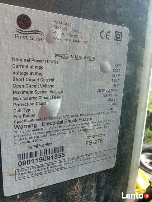 Panele fotowoltaiczne