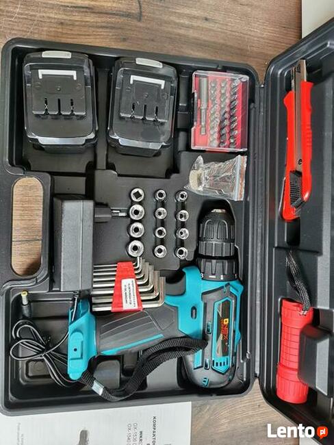 Nowe wiertarko wkrętarki onex 1543 2xbateria 2Ah 18v