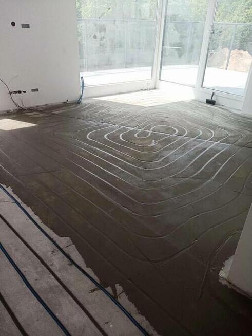 Frezowanie pod ogrzewanie podłogowe, ogrzewanie frezowane