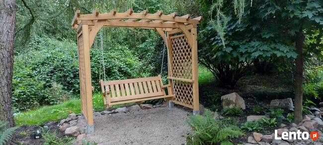 Pergola z huśtawką