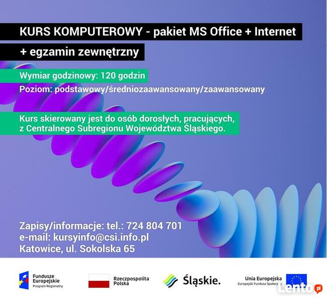 Bezpłatny kurs komputerowy dla osób 50+