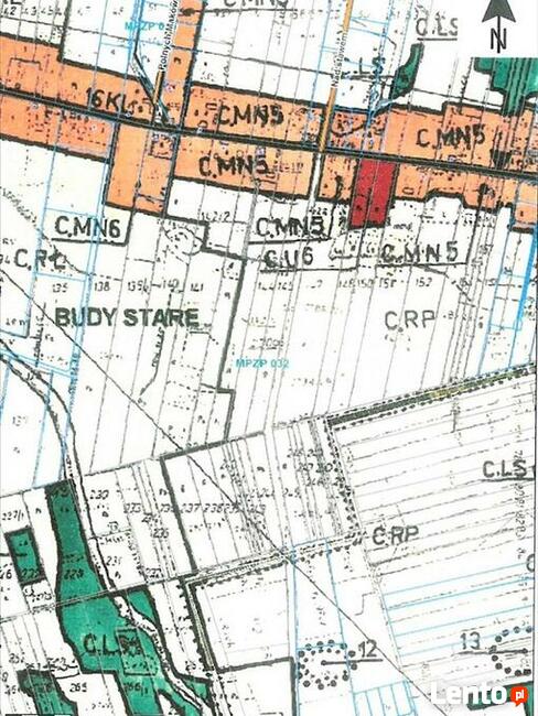 Działka budowlano-rolna, pow. żyrardowski