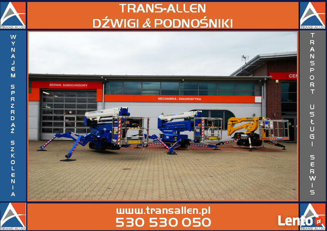 Wynajem pająków na gąsienicach Tarnów, Gorlice, Mielec