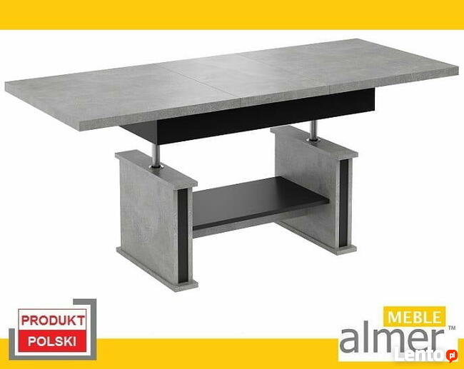 Ławostół Stół Ława L05 podnoszona do 160cm 21kolorów