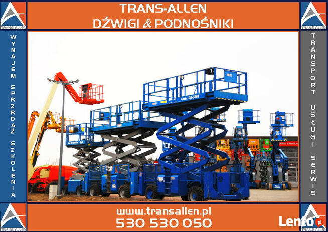 Usługi dźwigowe wynajem usługi Tarnów, Gorlice, Krosno