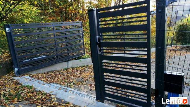 Bramy wjazdowe przesuwne i rozwierne Firma ALFABRAM