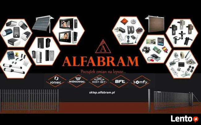 Bramy wjazdowe przesuwne i rozwierne Firma ALFABRAM
