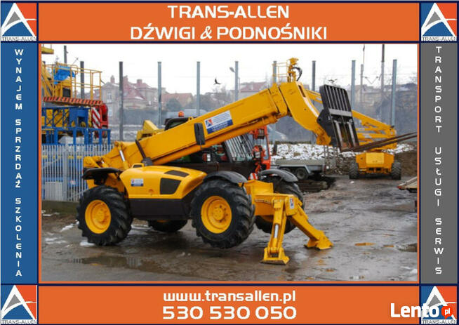 Ładowarka Manitou Wynajem usługi Krosno, Gorlice, Tarnów