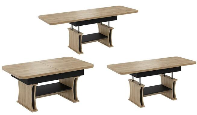 Ławostół L07 rozkładany do 200/210cm podnoszony nowoczesny