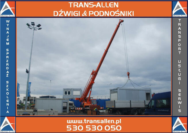 Usługi dźwigowe Krosno , Jasło, Sanok, Gorlice - wynajem