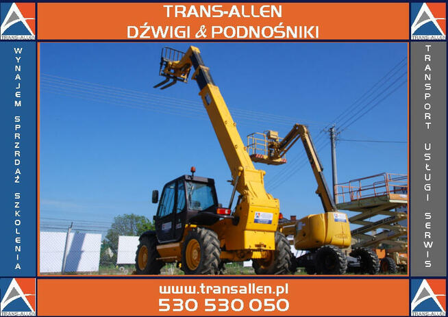 Ładowarka Manitou Wynajem usługi Krosno, Gorlice, Tarnów