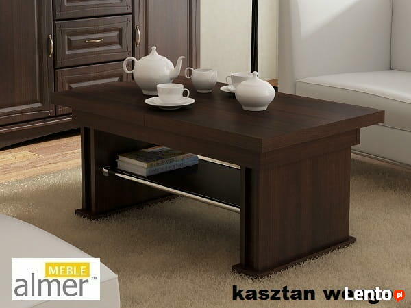 Ławostół L01 podnoszony rozkładany do 160cm ława stół