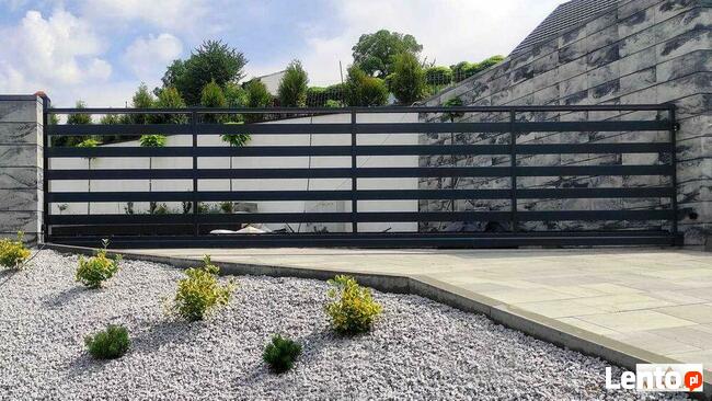 Bramy wjazdowe przesuwne i rozwierne Firma ALFABRAM