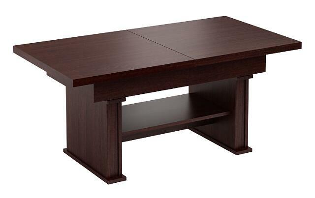 Ławostół Ława L05 WENGE CIEMNE rozkładana 120+40x70 w.60+15