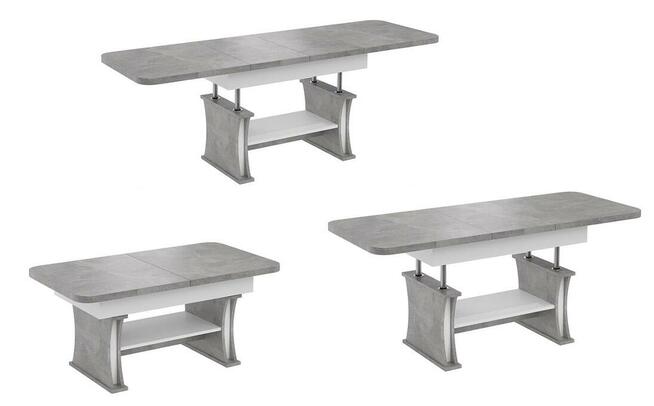 Ławostół L07 rozkładany do 200/210cm podnoszony nowoczesny