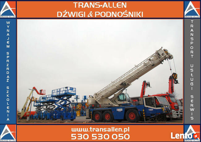 Usługi dźwigowe Krosno , Jasło, Sanok, Gorlice - wynajem