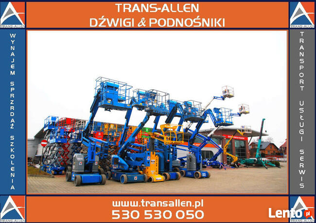 Usługi dźwigowe Krosno , Jasło, Sanok, Gorlice - wynajem