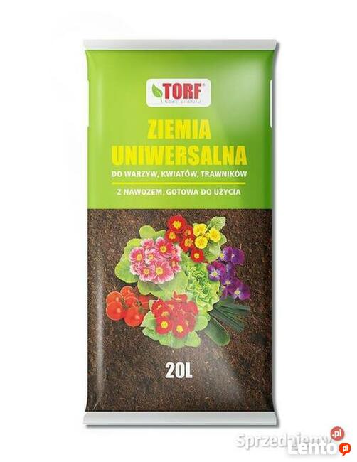 Ziemia uniwersalna kwiaty warzywa 20L