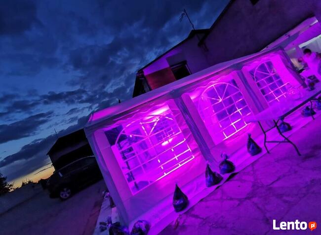 Namiot gastronomiczny na impreze - wynajem komunia chrzciny