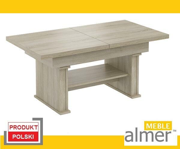 Ławostół Ława L05 DĄB SONOMA rozkładana 120+40x70 w.60+15