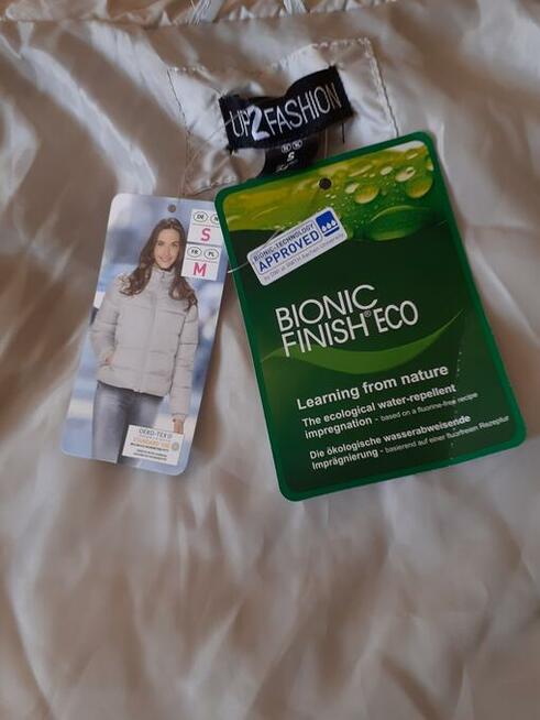 Nowa z metką ocieplana kurtka.