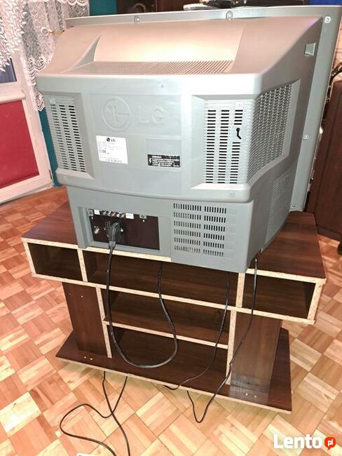 Telewizor kineskopowy 29 LG ze stolikiem i DVD LG