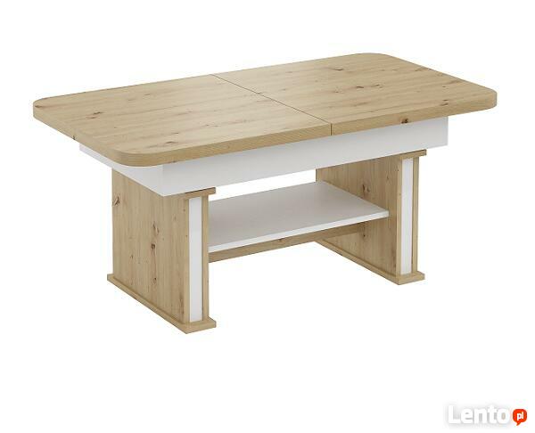 Ławostół Ława Stół L15 rozkładany do 200/210 Artisan / Biały