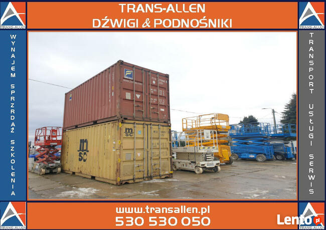Kontenery Morskie 20DV 40HC Sprzedaż Wynajem Krosno