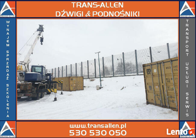 Kontenery Morskie 20DV 40HC Sprzedaż Wynajem Transport Jasło