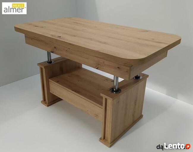 Ławostół Ława Stół L15 szuflada rozkładany Dąb Craft Złoty