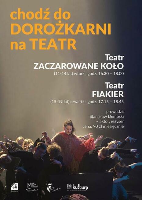 WARSZTATY AKTORSKIE dla dzieci, młodzieży, studentów