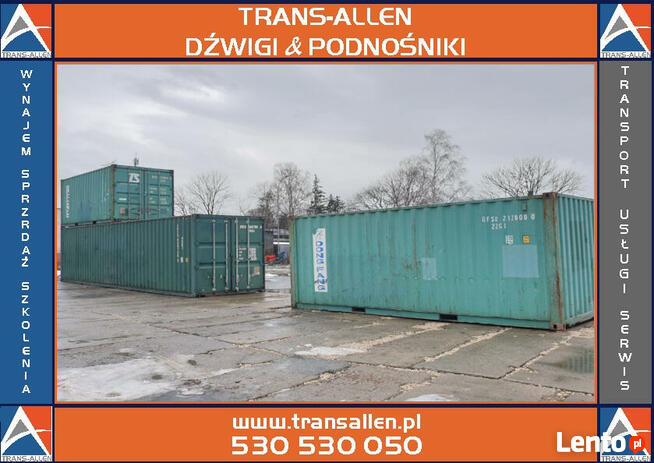 Kontenery Morskie 20DV 40HC Sprzedaż Wynajem Gorlice