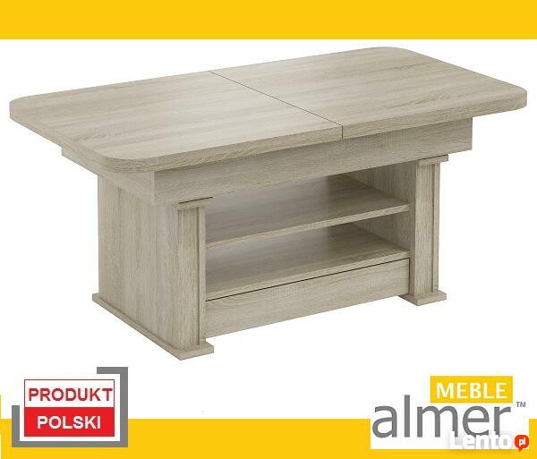 Ławostół Ława Stół L15 Szuflada Półka rozkładana Dąb Sonoma