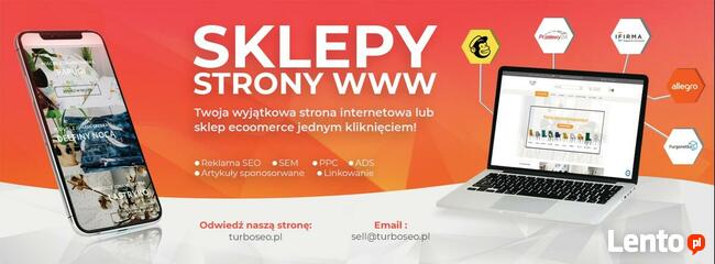 Projektowanie stron www, sklepy, pozycjonowanie Turboseo.pl